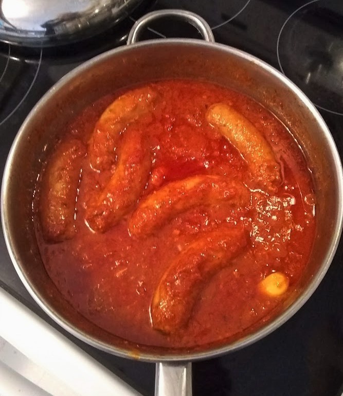 italian quick gravy fully cooked in skillet