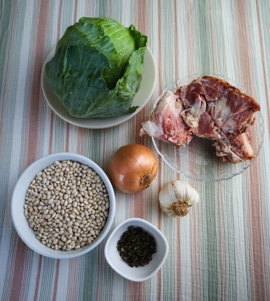 ingredients before chopping